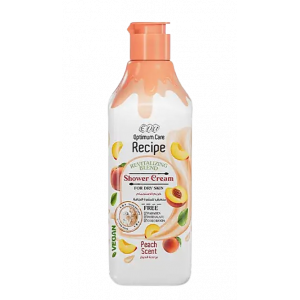 EVA OPTIMUM CARE RECIPE PEACH SCENT REVITALIZING BLEND — SHOWER CREAM FOR DRY SKIN 370 ML